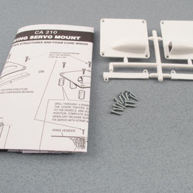 LOGIC RC Wing Servo Mount Mini (pr)