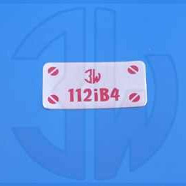 3W 112ib4 Engine Sticker 