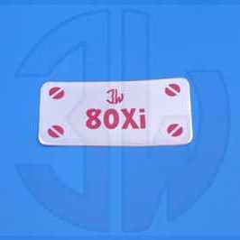 3W 80Xi Engine Sticker