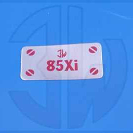 3W 85Xi Engine Sticker 