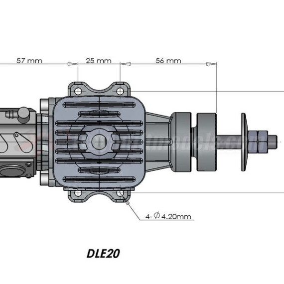 DLE 20CC Petrol Engine DLE 20CC Petrol Engine