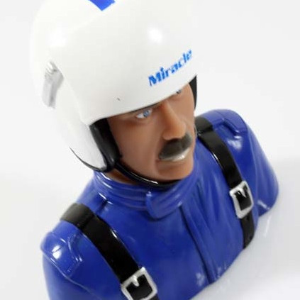 Miracle RC 1/4 Pilot Red Model For Airplane (Blue)