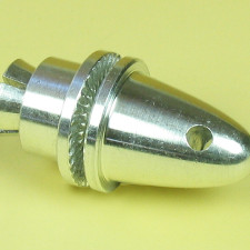 JP MED COLLET PROP ADAPTOR WITH SPINNER (4mm)