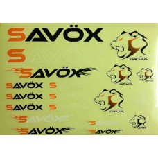 Savox Decal Sheet 22Cm X 25Cm