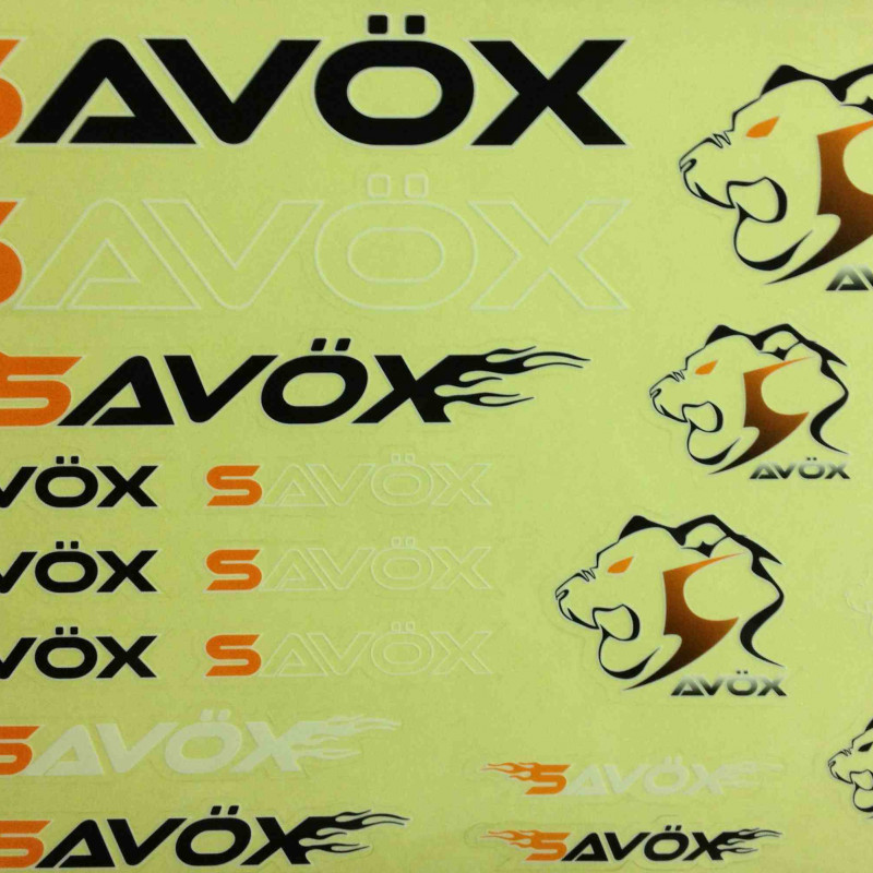 Savox Decal Sheet 22Cm X 25Cm