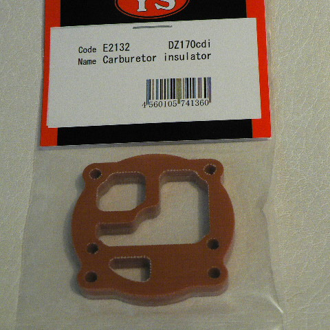 YS 170/175 CDI Carburettor Insulator