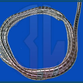 3W Spiral hose, chrome plated