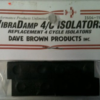 Dave Brown VibraDamp Replacement 4 Cycle Isolators (Set Of 4) Dave Brown VibraDamp Replacement 4 Cycle Isolators (Set Of 4)