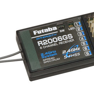 Futaba 6ch Rx 2.4GHz - FHSS