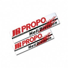 JR Heli Sticker Clear Type - E