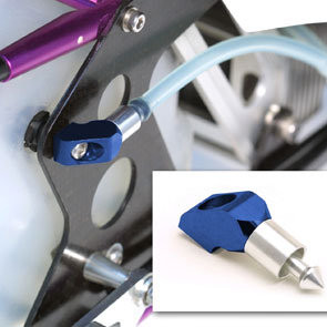 K&S TUBE CAP (FIXED TYPE): BLUE