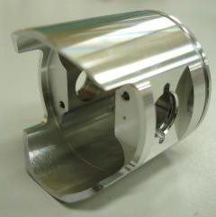 YS 91SR Piston Side Exhaust